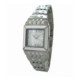 Reloj elegante cuadrado con bisel blanco para mujer de Viceroy 432008-08