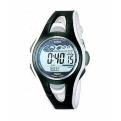 Correa original color negro y blanco para reloj Casio STR-500-1V