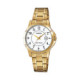 Reloj Señora Casio dorado con numeros LTP-V004G-7B
